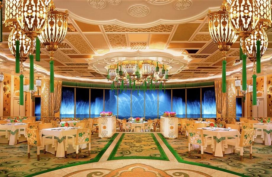 Reservation table and restaurant contact details